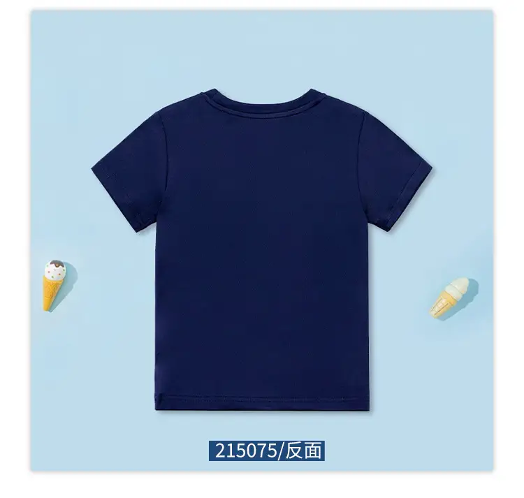 European Boys Navy Round Neck T-Shirt 2025 â feature 8