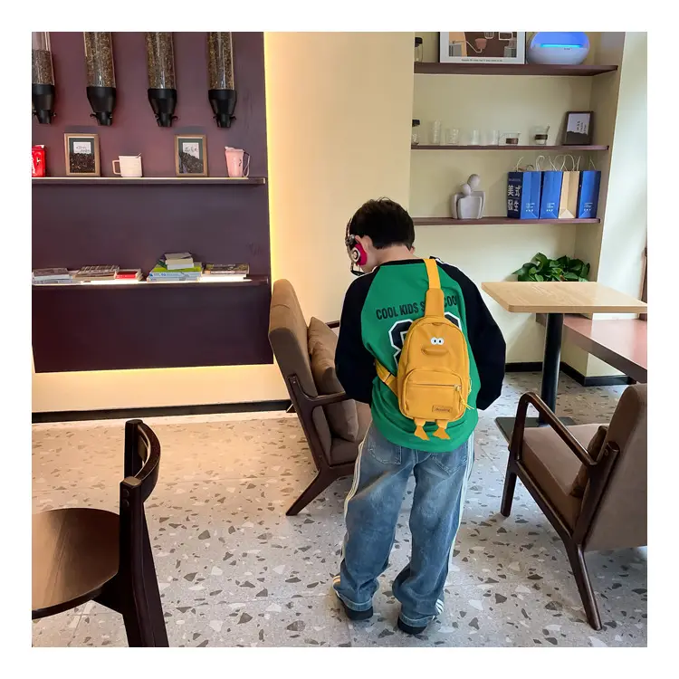 Pink Cartoon Duck Kids Crossbody Bag — feature 10