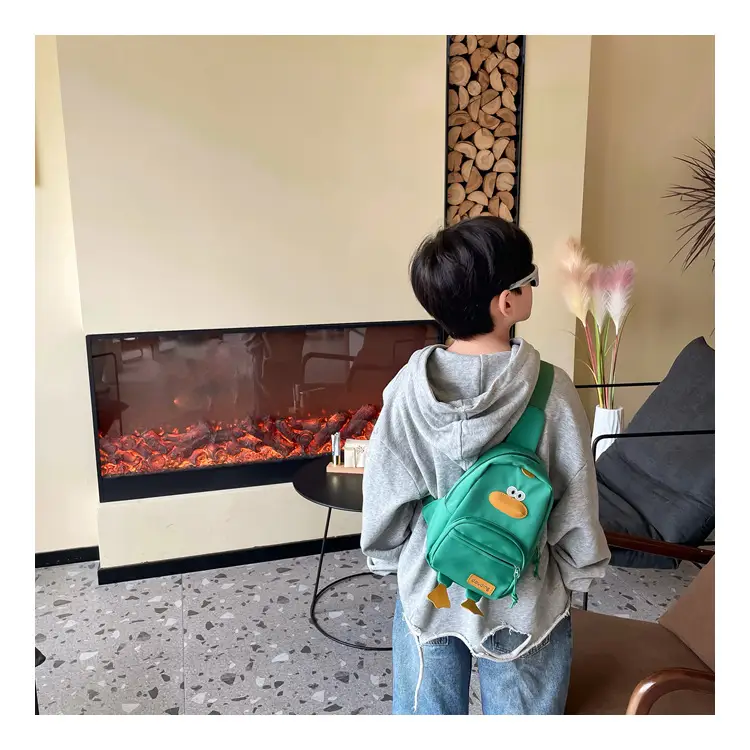 Pink Cartoon Duck Kids Crossbody Bag — feature 16