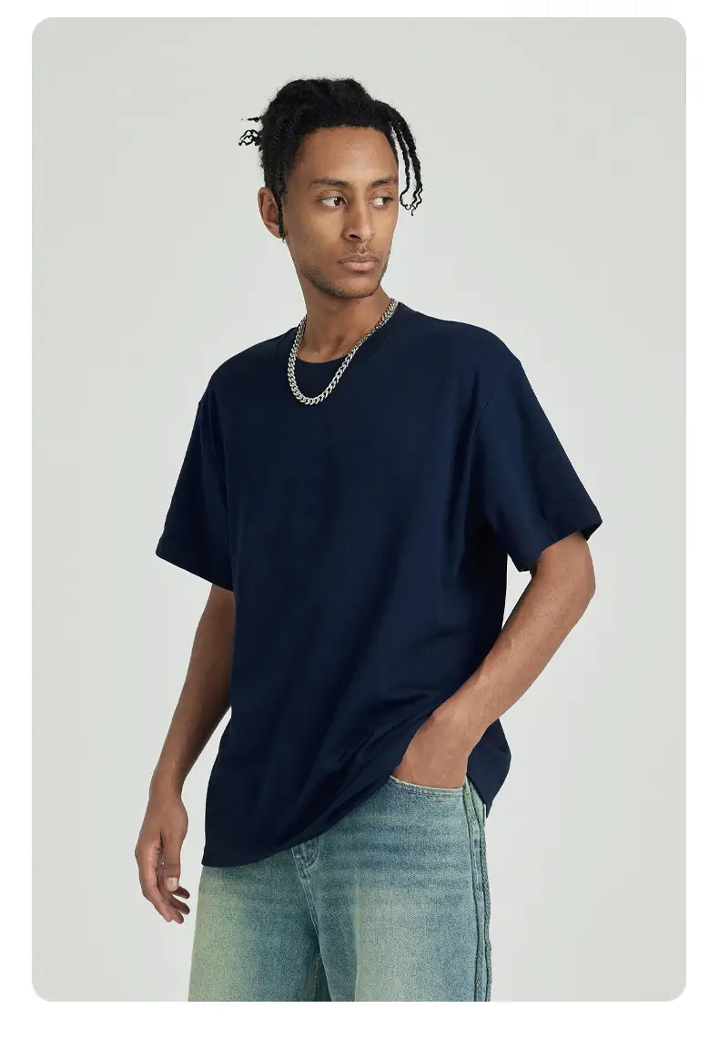 Men's 2025 Cool White Shoulder Short Sleeve T-Shirt — feature 21