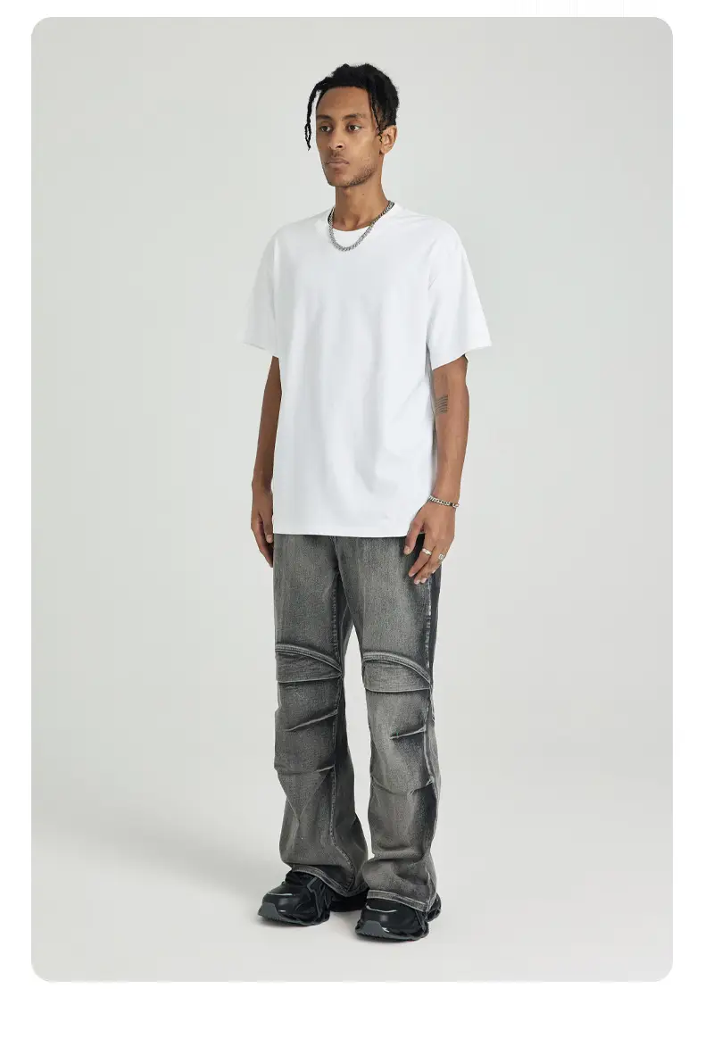 Men's 2025 Cool White Shoulder Short Sleeve T-Shirt — feature 24