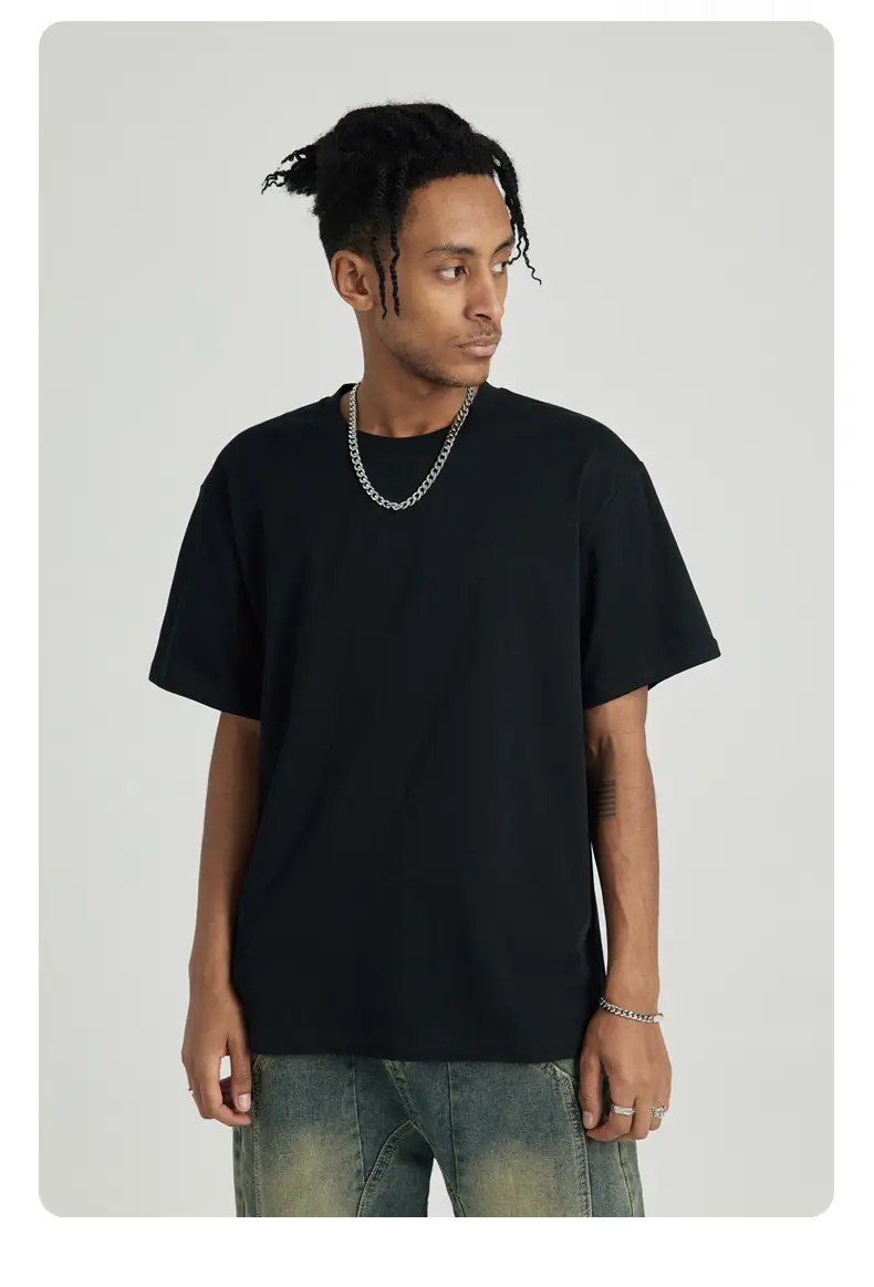 Men's 2025 Cool White Shoulder Short Sleeve T-Shirt — feature 32