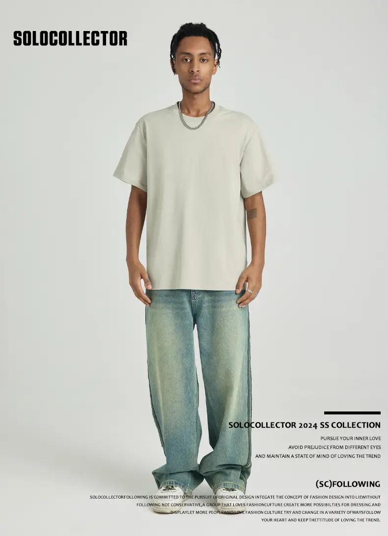 Men's 2025 Cool White Shoulder Short Sleeve T-Shirt — feature 6