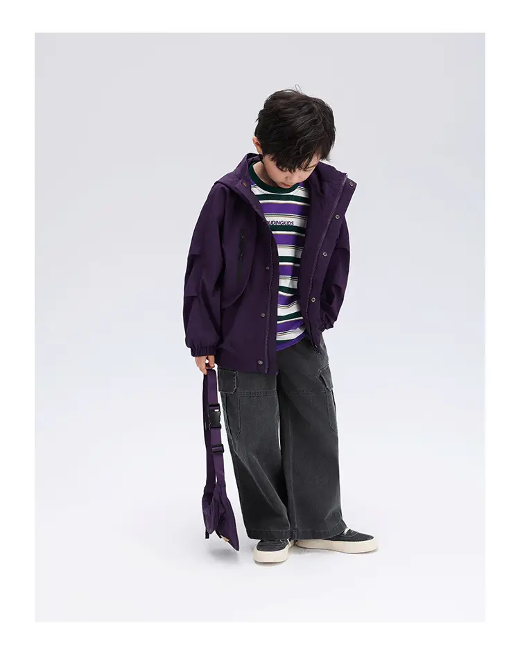 Boys Striped Long Sleeve T-Shirt T-Shirt 2024 Spring — feature 32