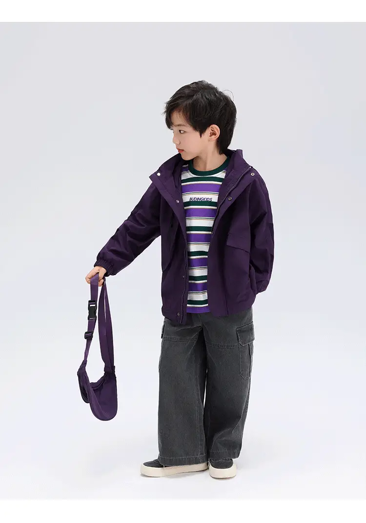 Boys Striped Long Sleeve T-Shirt T-Shirt 2024 Spring — feature 33