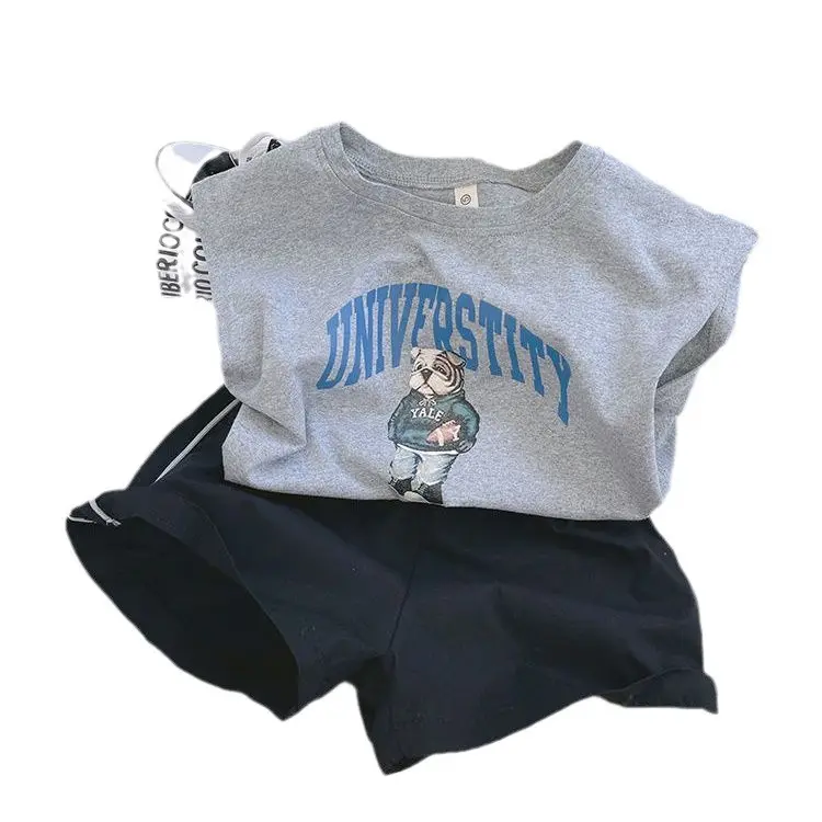 2026 Summer Boys Vest Set Sleeveless T-Shirt + Pants - Image 8