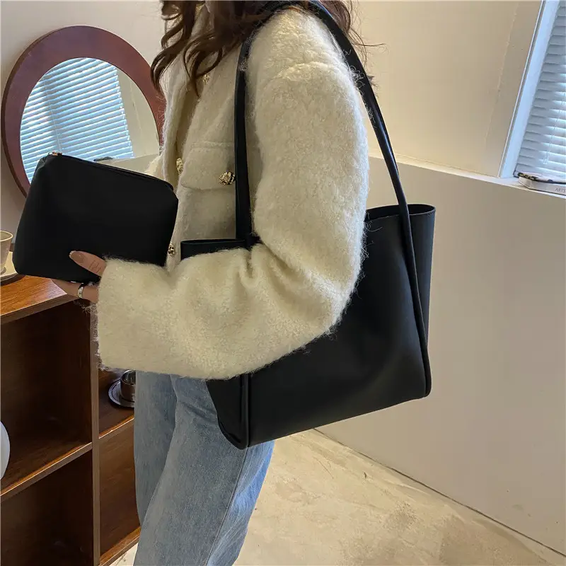 Korean Style Tan Shoulder Bag 2023 New Women - Image 7