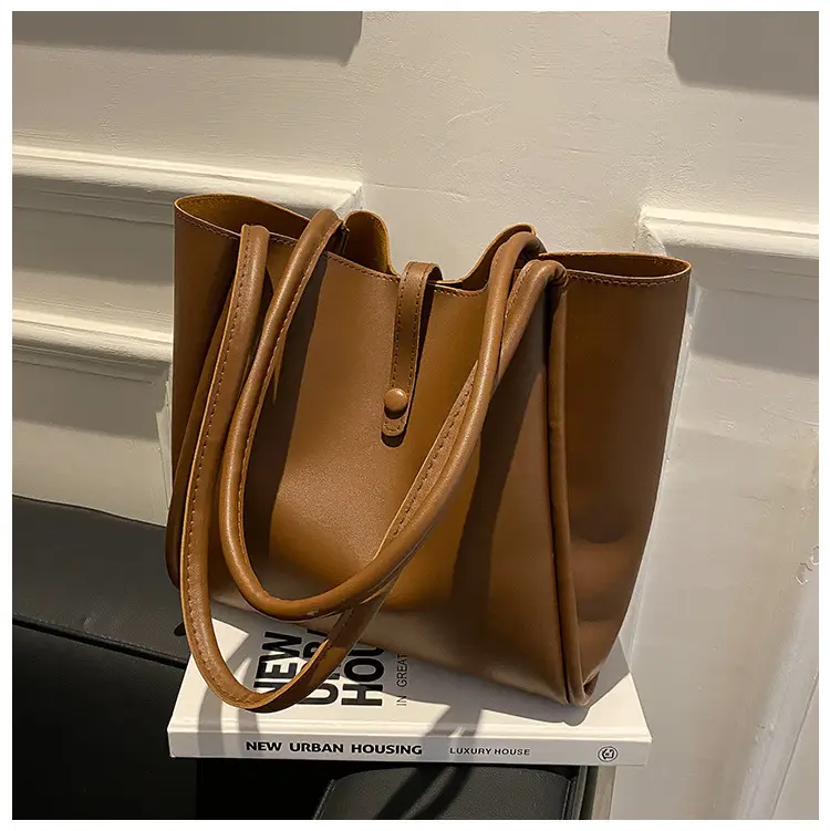 Korean Style Tan Shoulder Bag 2023 New Women — feature 6