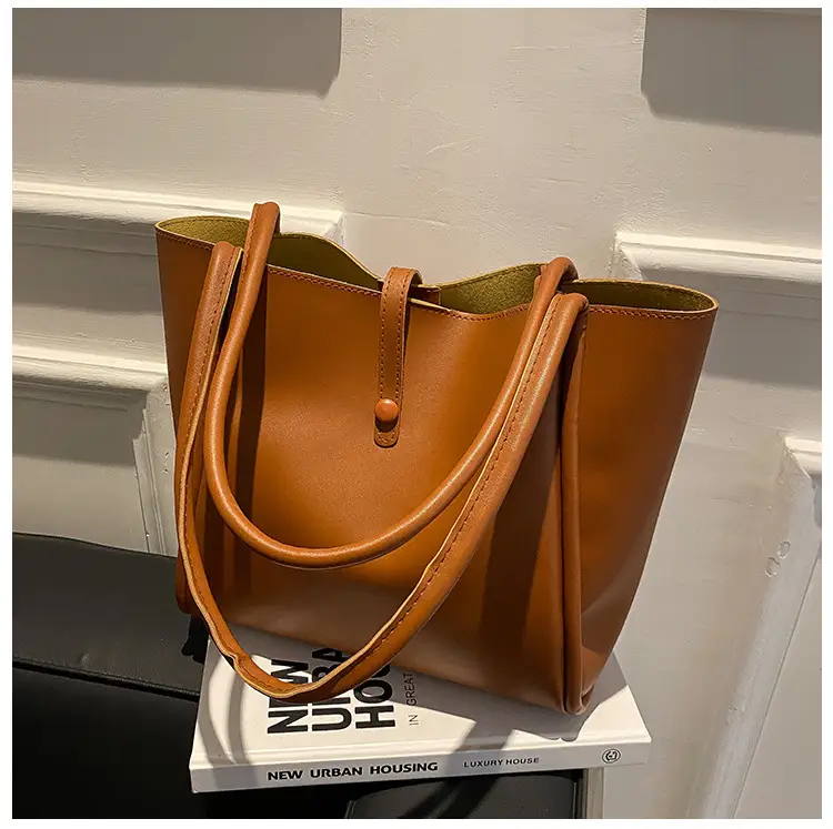Korean Style Tan Shoulder Bag 2023 New Women — feature 9
