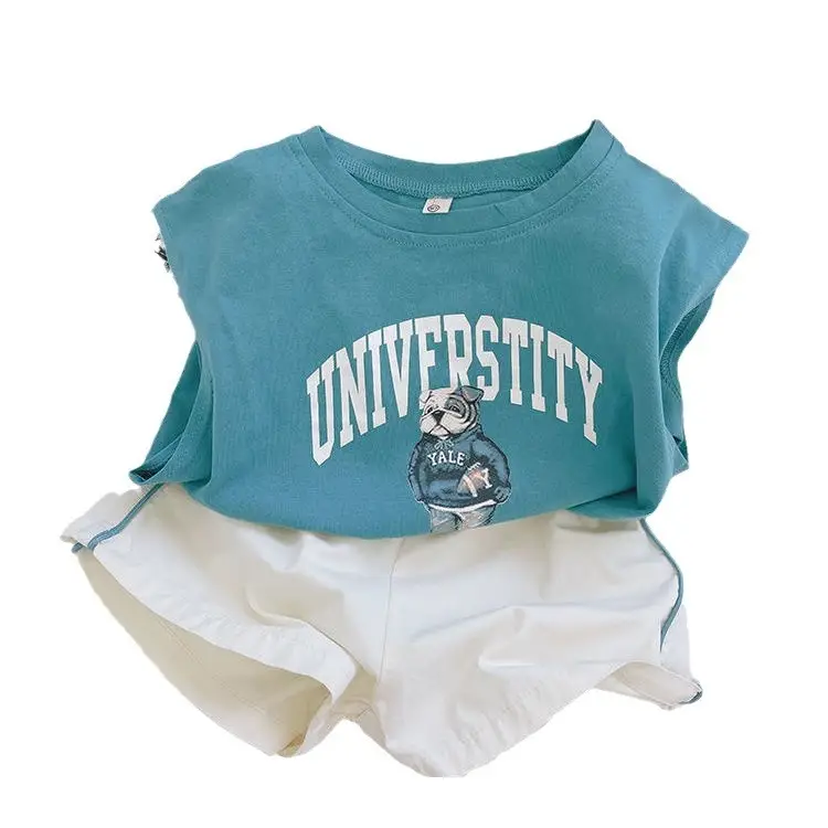 Boys University Graphic Vest Set Summer 2026 - Image 8