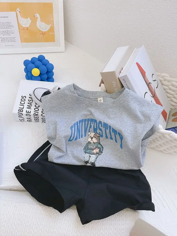 Boys University Graphic Vest Set Summer 2026 — feature 11