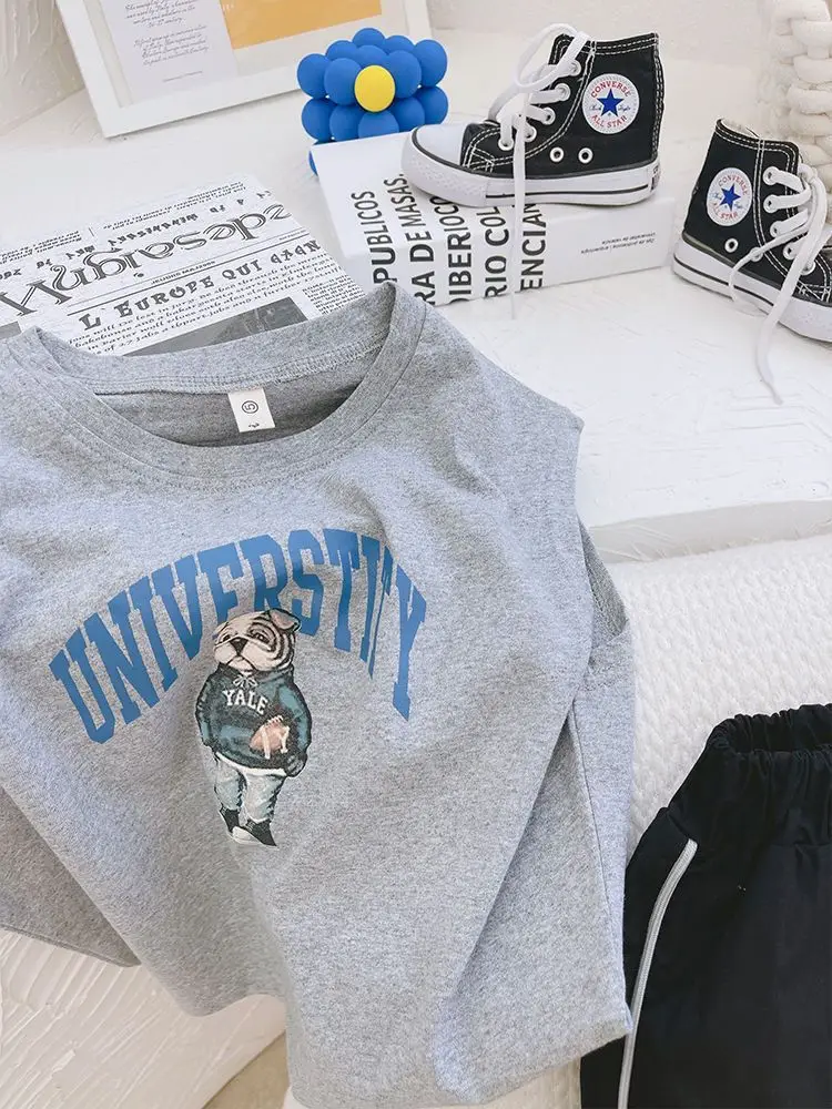 Boys University Graphic Vest Set Summer 2026 — feature 13