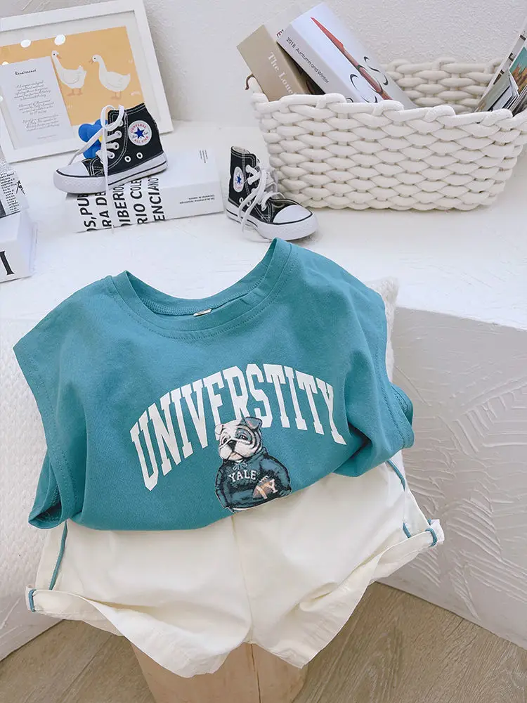 Boys University Graphic Vest Set Summer 2026 — feature 5