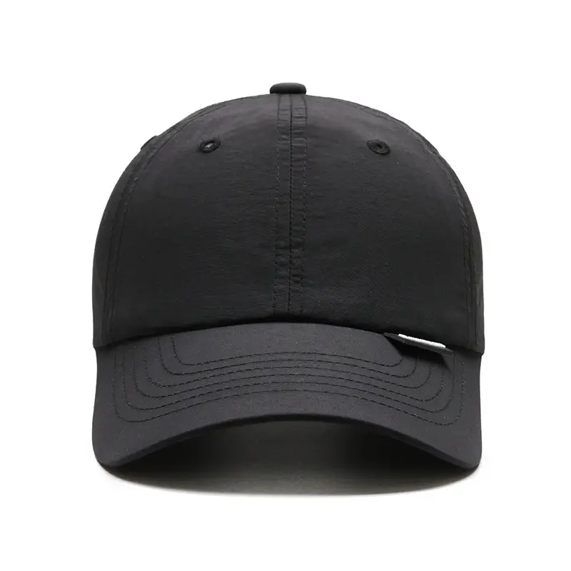Men's Light Gray Adjustable Cap Summer Outdoor Use - Image 9