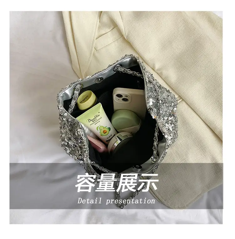 2023 Sequined Korean Chain Shoulder Bag — feature 6