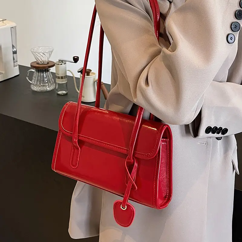 Red Shoulder Bag for Women 2024 New Arrival - Image 7