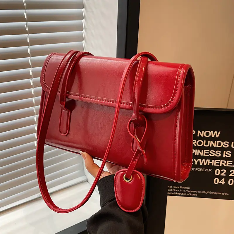 Red Shoulder Bag for Women 2024 New Arrival - Image 8
