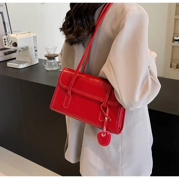 Red Shoulder Bag for Women 2024 New Arrival — feature 18