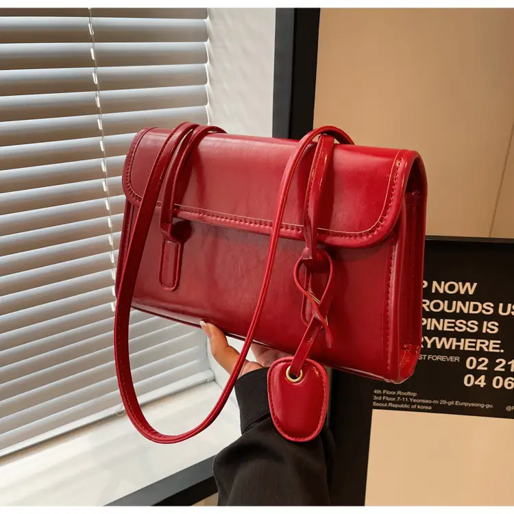 Red Shoulder Bag for Women 2024 New Arrival — feature 23