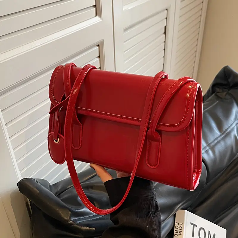 Red Shoulder Bag for Women 2024 New Arrival - Image 4