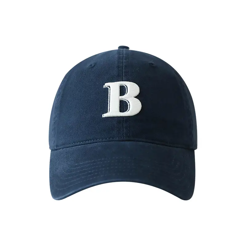 Men's Beige Embroidered Baseball Cap with Adjustable Strap - Image 13