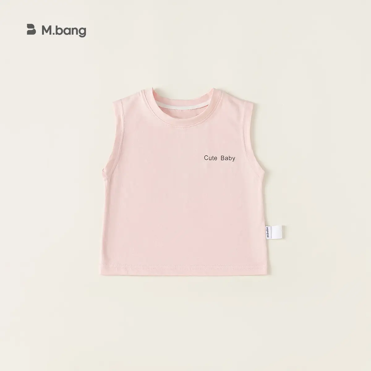White Sleeveless Vests for Boys Summer New - Image 3
