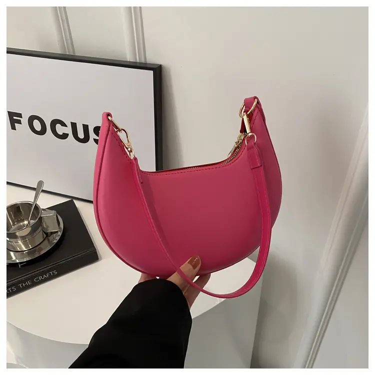 Brown French Style Shoulder Bag for Women — feature 10
