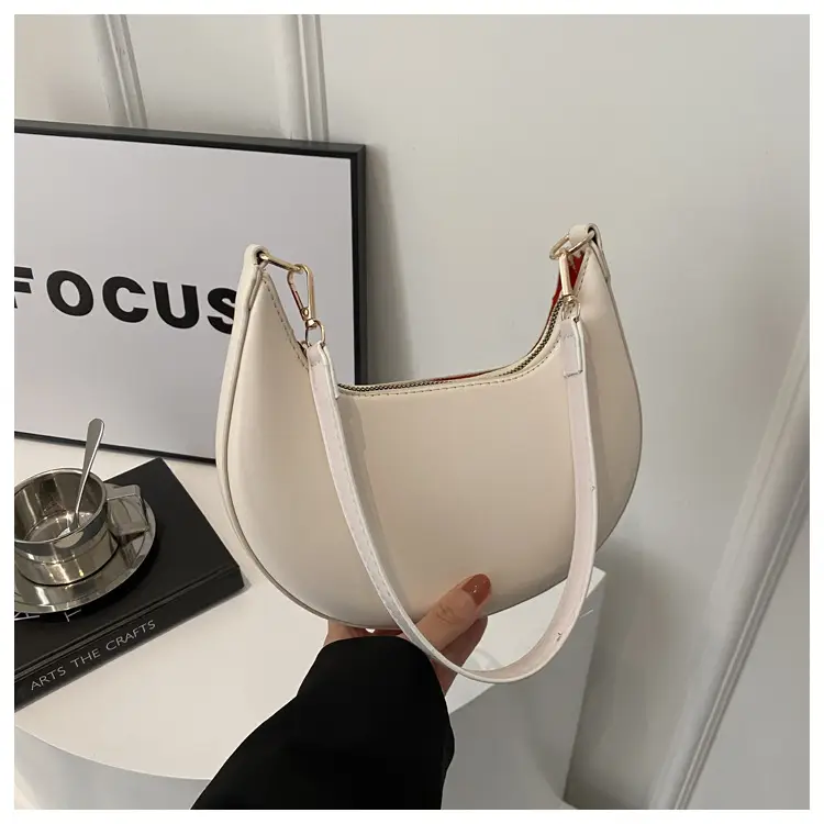 Brown French Style Shoulder Bag for Women — feature 15