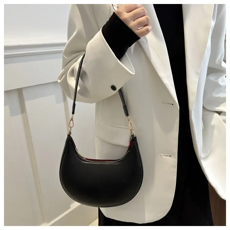 Brown French Style Shoulder Bag for Women — feature 18