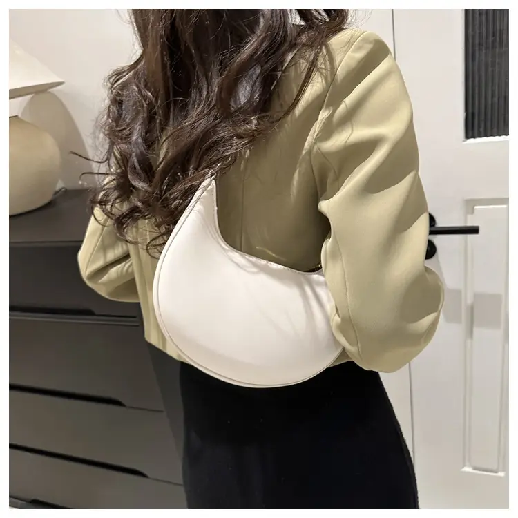 Brown French Style Shoulder Bag for Women — feature 27