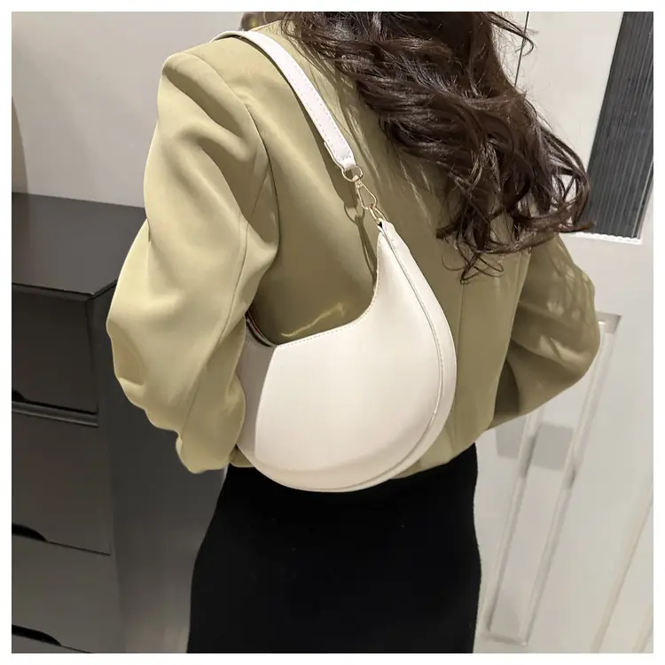 Brown French Style Shoulder Bag for Women — feature 34