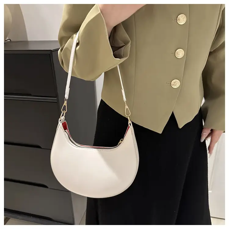 Brown French Style Shoulder Bag for Women — feature 35