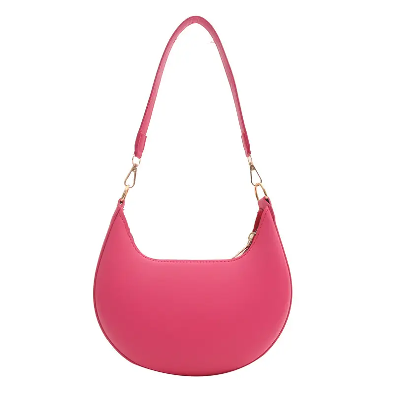 Brown French Style Shoulder Bag for Women - Image 7