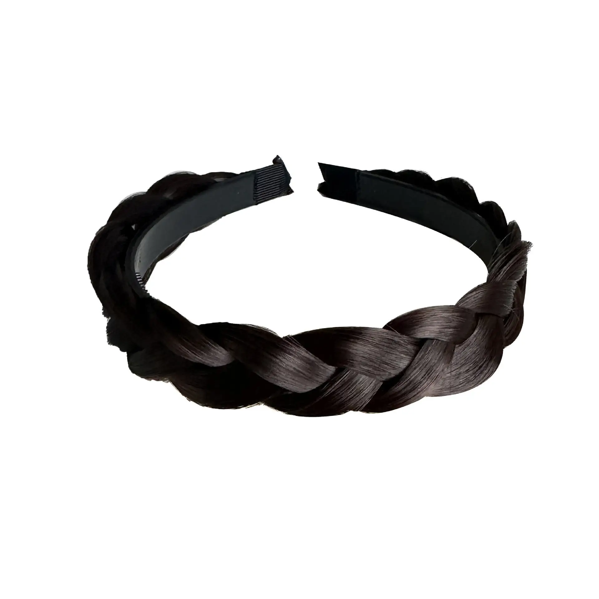New Pearl Wig Twist Braid Fish Bone Hair Band