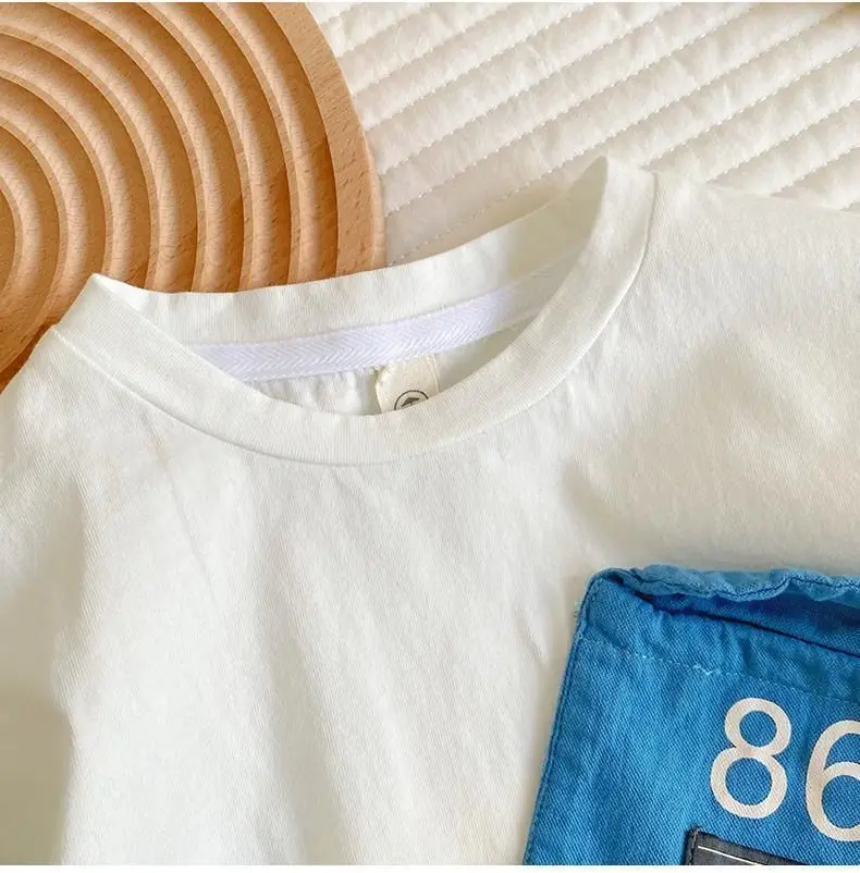 Boys Cotton Short Sleeve T-Shirt 2026 Summer — feature 7