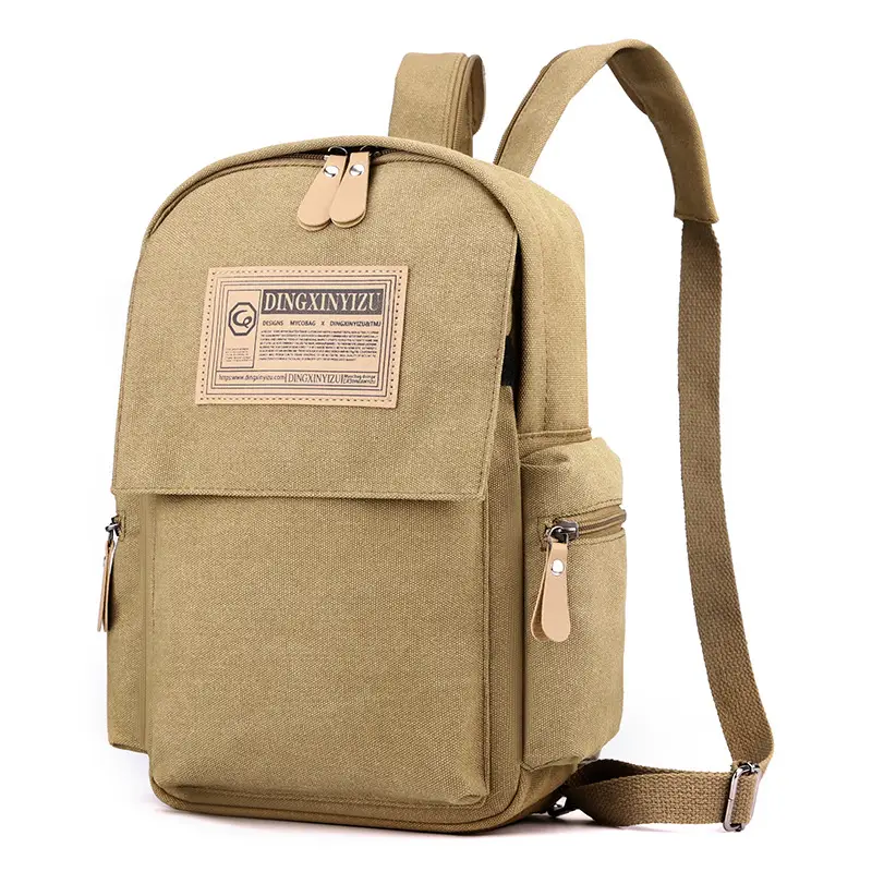 Men's Canvas Crossbody Backpack 15L Grey — feature 27