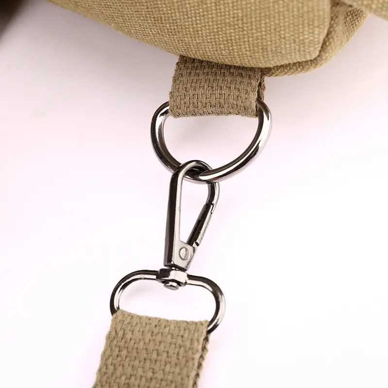 Men's Canvas Crossbody Backpack 15L Grey — feature 41