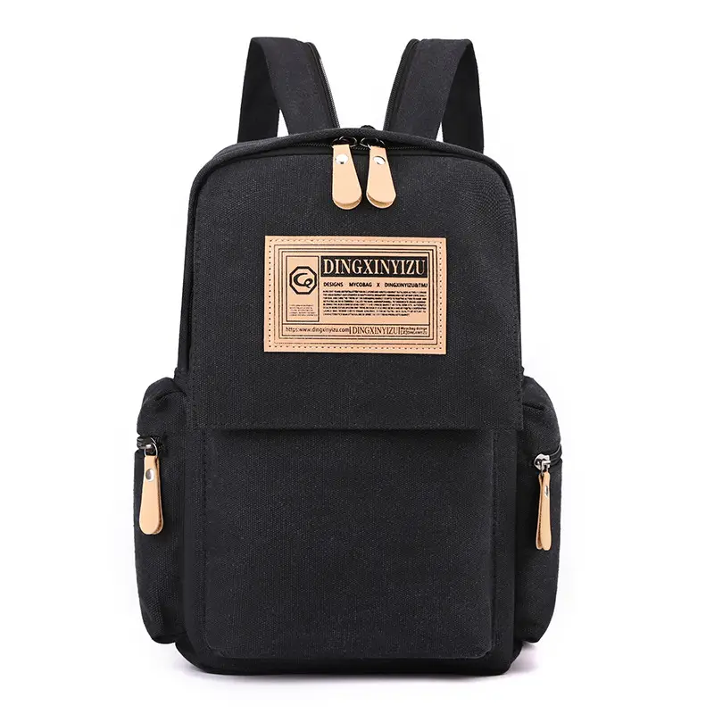 Men's Canvas Crossbody Backpack 15L Grey - Image 5