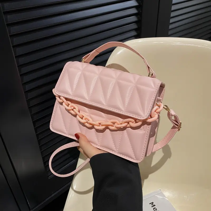 Green Rhombus Shoulder Bag for Women 2024 - Image 13