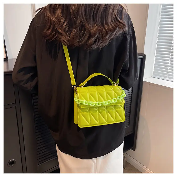Green Rhombus Shoulder Bag for Women 2024 — feature 10