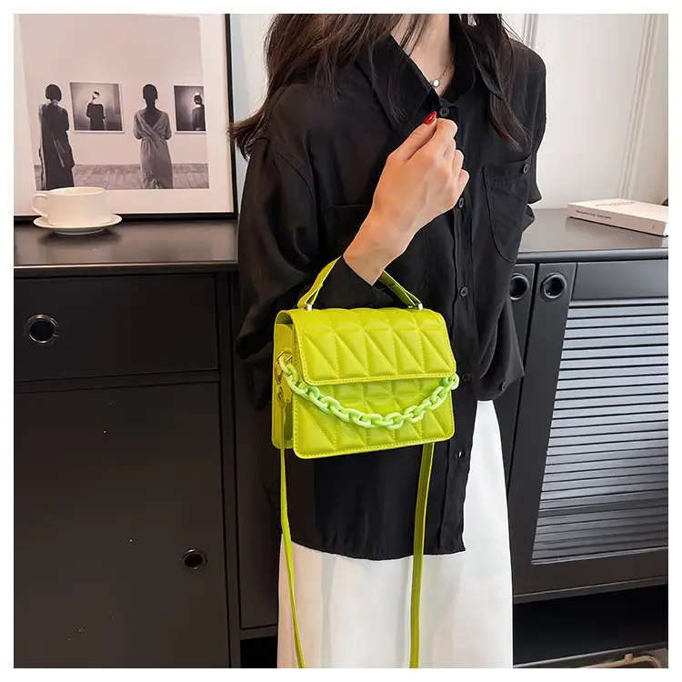 Green Rhombus Shoulder Bag for Women 2024 — feature 11