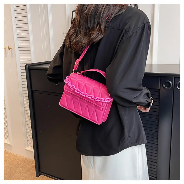 Green Rhombus Shoulder Bag for Women 2024 — feature 13