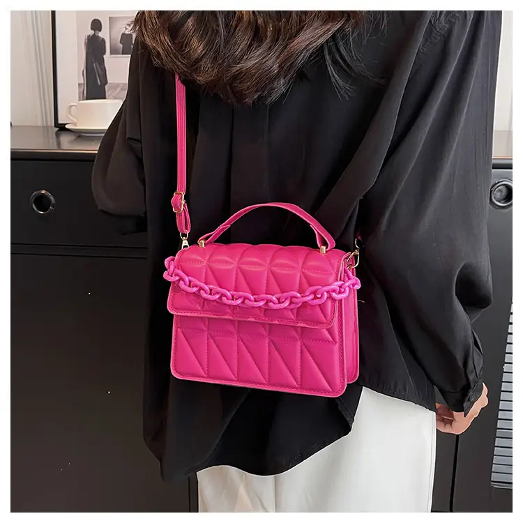 Green Rhombus Shoulder Bag for Women 2024 — feature 14
