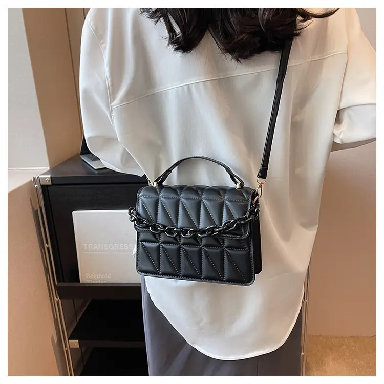 Green Rhombus Shoulder Bag for Women 2024 — feature 16