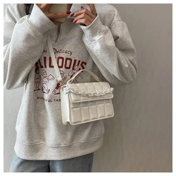 Green Rhombus Shoulder Bag for Women 2024 — feature 19
