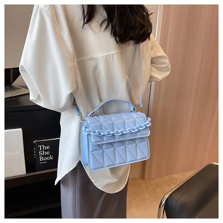 Green Rhombus Shoulder Bag for Women 2024 — feature 21
