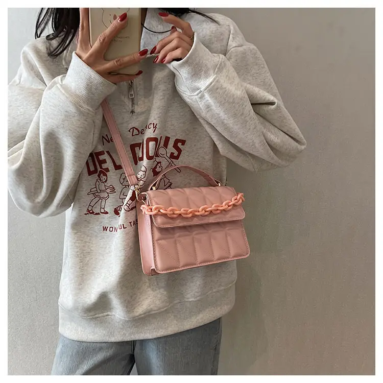 Green Rhombus Shoulder Bag for Women 2024 — feature 25