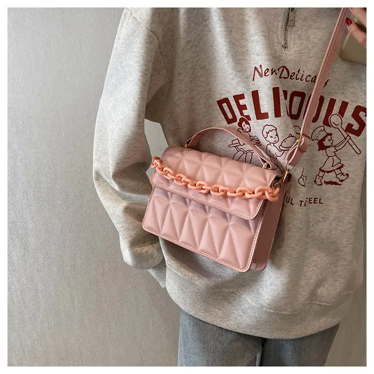 Green Rhombus Shoulder Bag for Women 2024 — feature 26