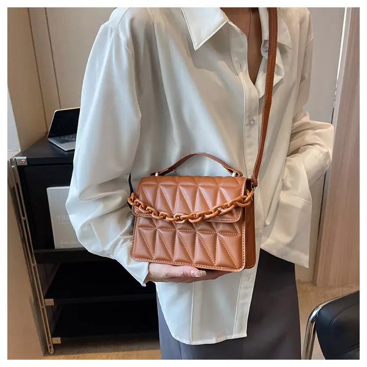 Green Rhombus Shoulder Bag for Women 2024 — feature 27