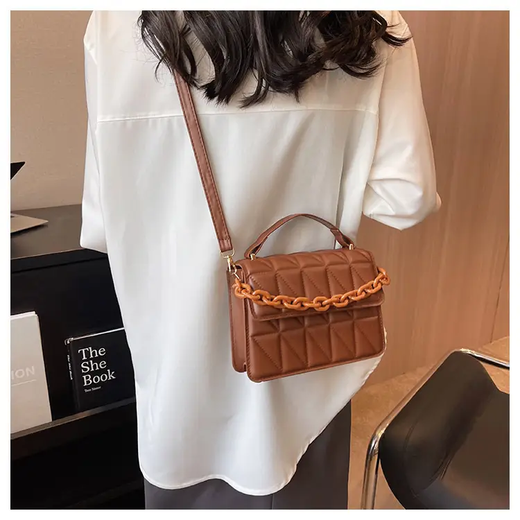 Green Rhombus Shoulder Bag for Women 2024 — feature 28
